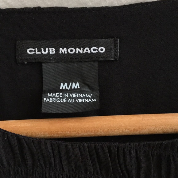 Club Monaco open shoulder Top - Picture 3 of 3